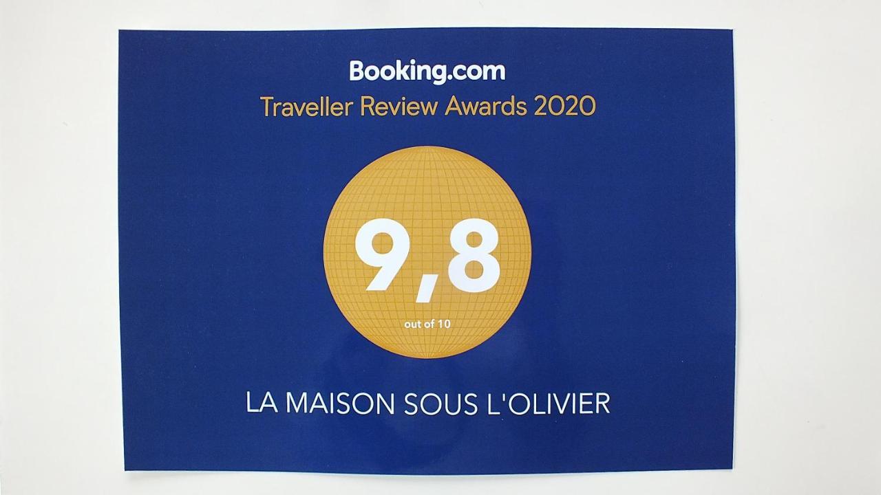 Vila La Maison Sous L'Olivier Morieres-les-Avignon Exteriér fotografie